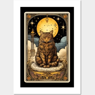 Cat Tarot Card Posters and Art